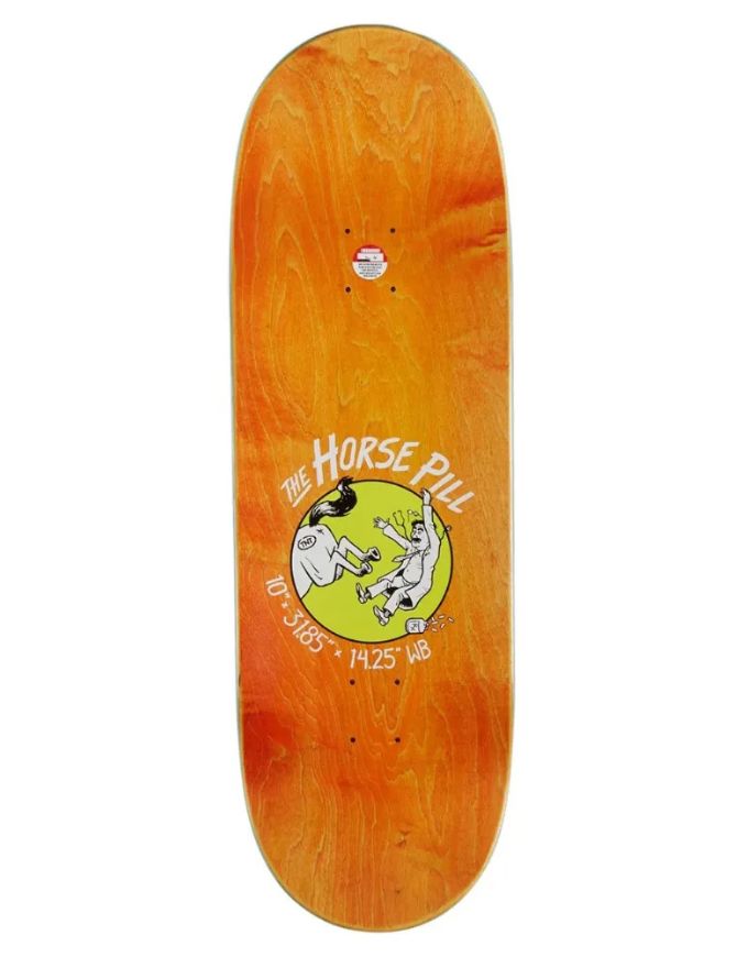 Anti Hero Shaped Eagle Deck Horsepill | 10"