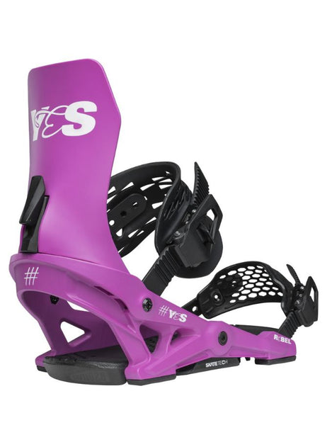 Yes Rebel Women's Snowboard Binding 2026 | Party Pink