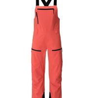 Jones Surf MTN Recycled Women's Bib 2026 | Deep Coral