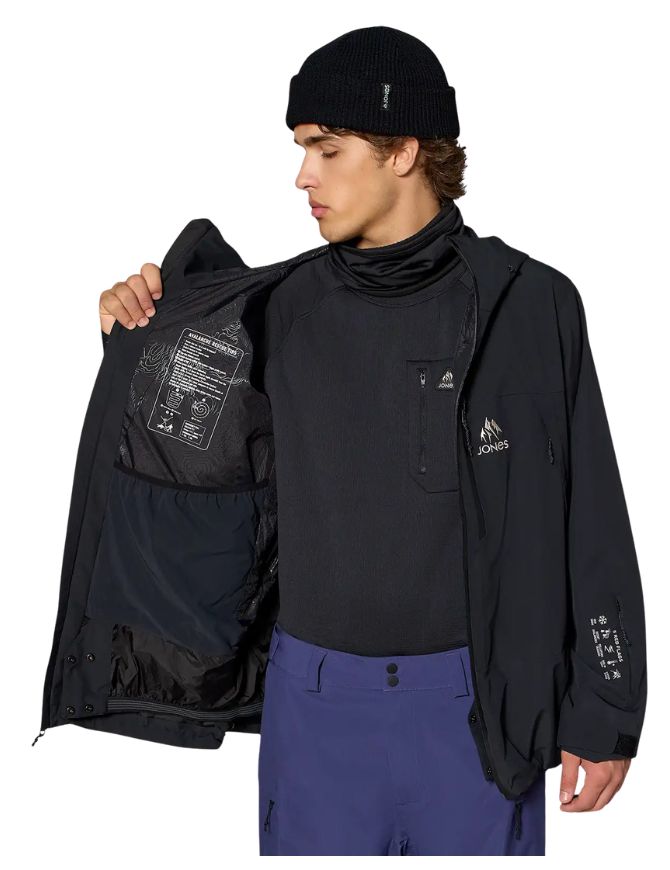 Jones Men's Mtn Surf Jacket 2027 | Stealth Black
