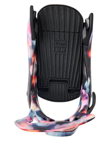 Burton Women's Step On Snowboard Bindings 2026 | Floral Blur