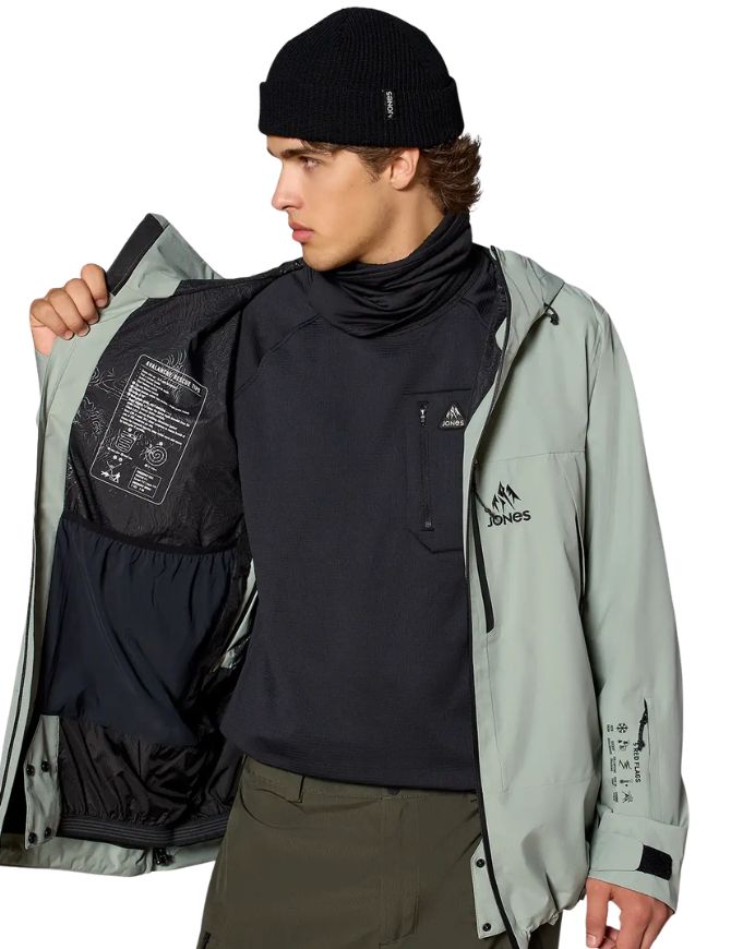 Jones Men's Mtn Surf Jacket 2027 | Glacier Gray