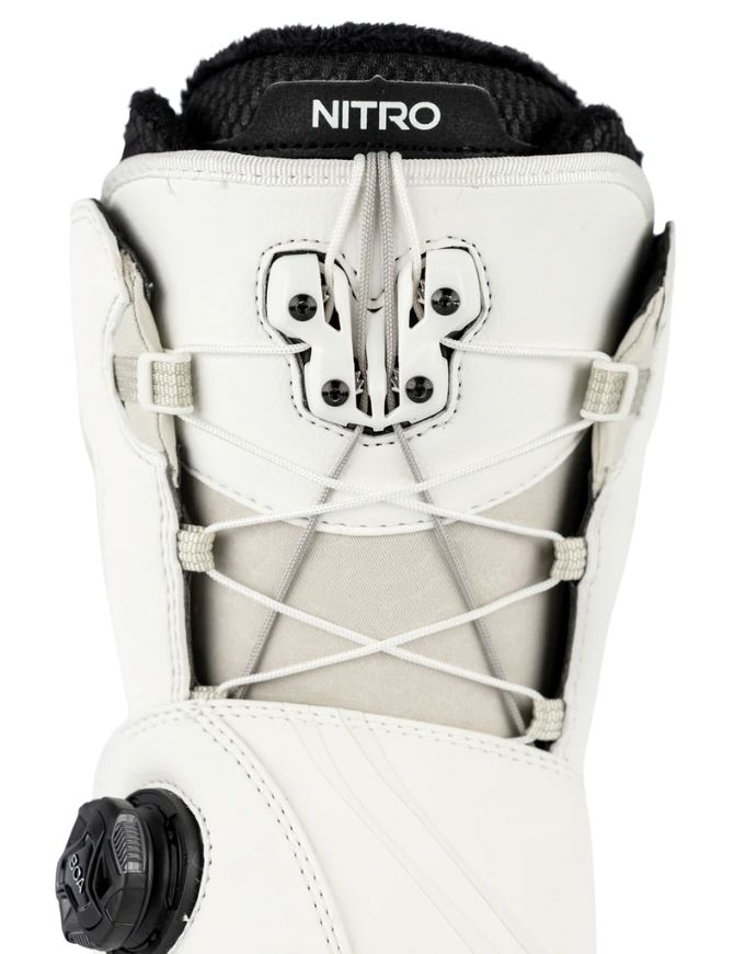 Nitro Cave TLS Step On Women's Snowboard Boots 2026 | White