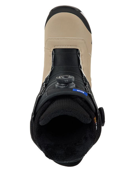 Burton Men's Ruler Boa Snowboard Boot 2026 | Black/Summit Taupe