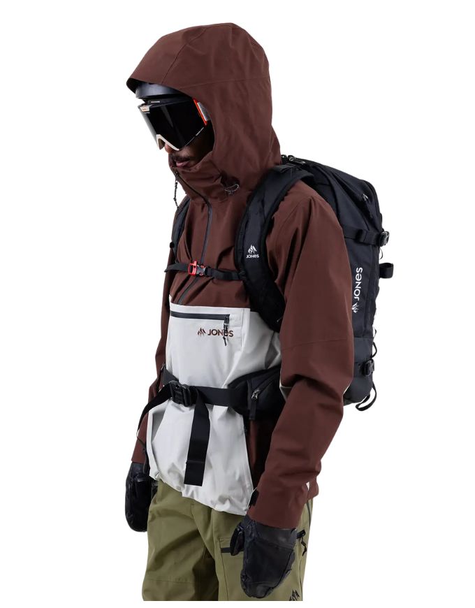 Jones MTN Surf Recycled Men's Jacket 2026 | Coffee Brown