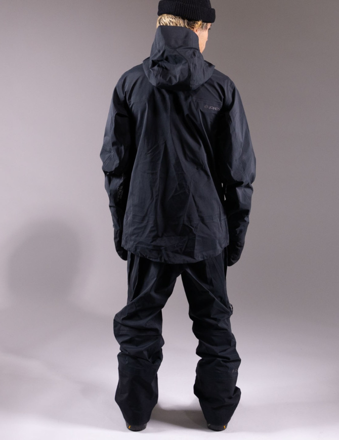 Jones Shralpinist Men's Recycled Gore-Tex 3L  Jacket 2025 | Stealth Black