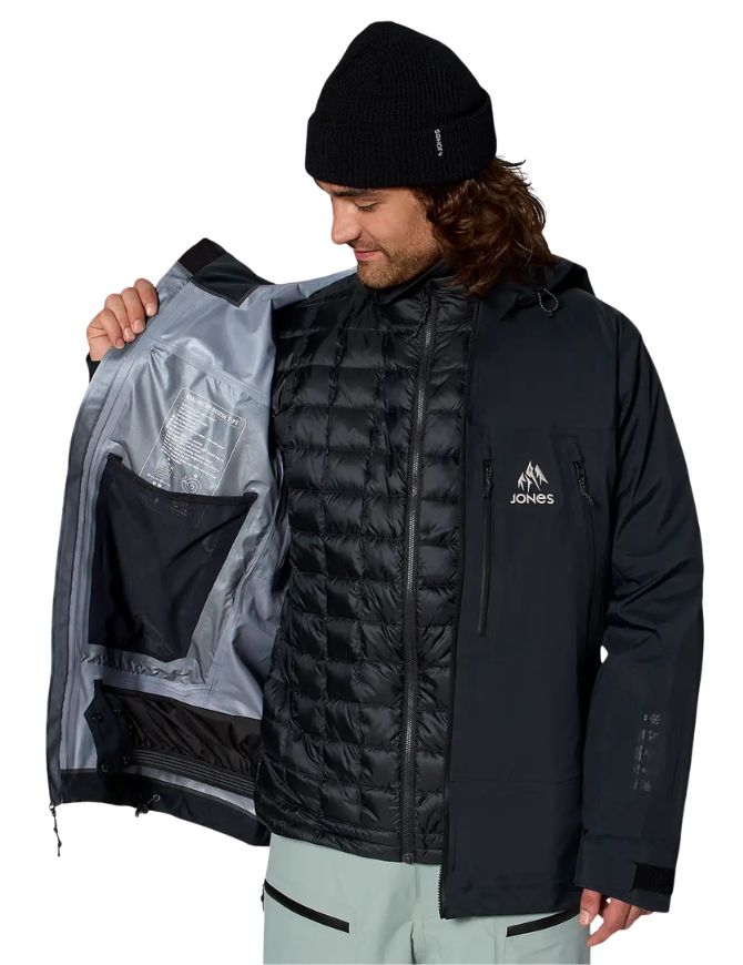Jones Men's Higher GORE-TEX 3L Jacket 2027 | Stealth Black