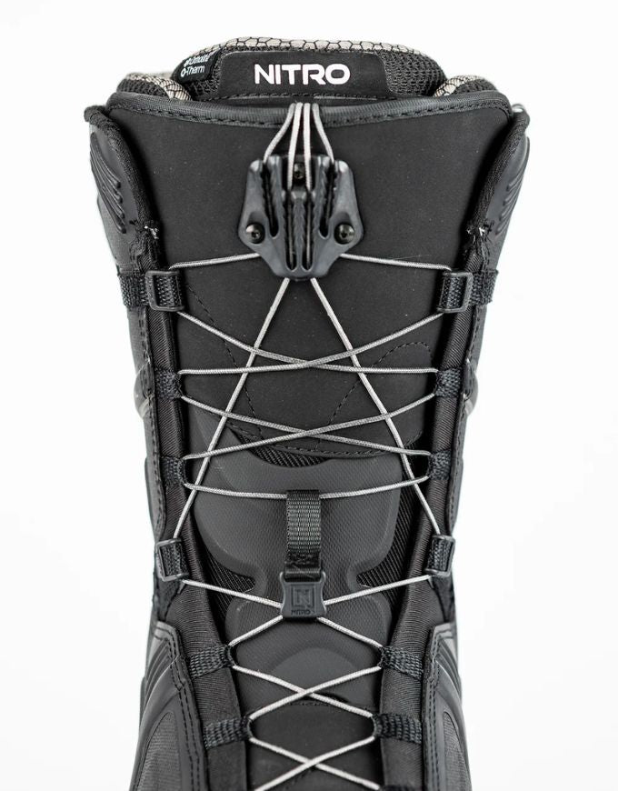 Nitro Capital TLS+ Men's Snowboard Boots 2026 | Black