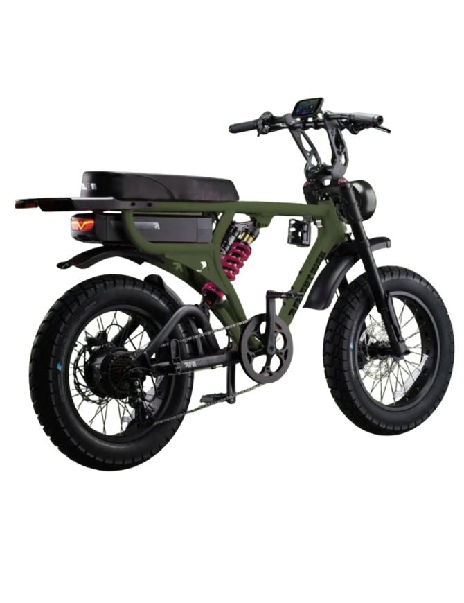 Flightrisk FR555X Off Road Electric Bike | Olive