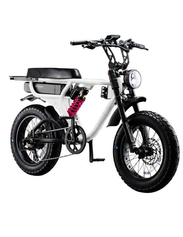 Flightrisk FR555X Street Legal Electric Bike | White