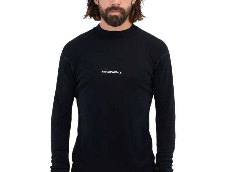 Beyond Medals Merino Baselayer 2026 Top | Black