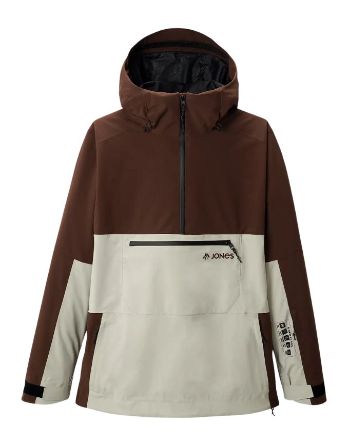 Jones MTN Surf Recycled Men's Jacket 2026 | Coffee Brown