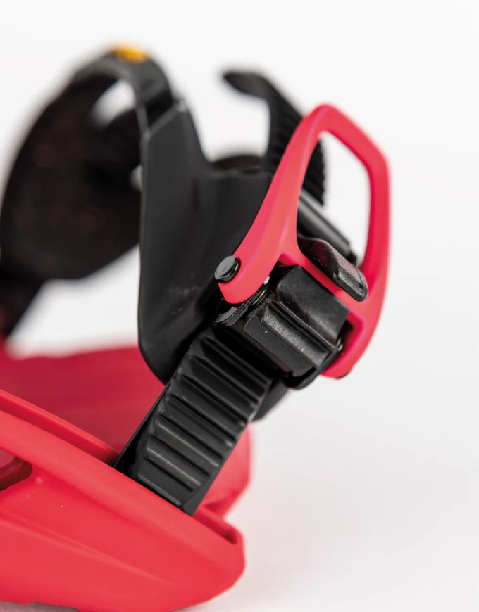 Nitro Team Mens Snowboard Binding 2026 | Vivid Red
