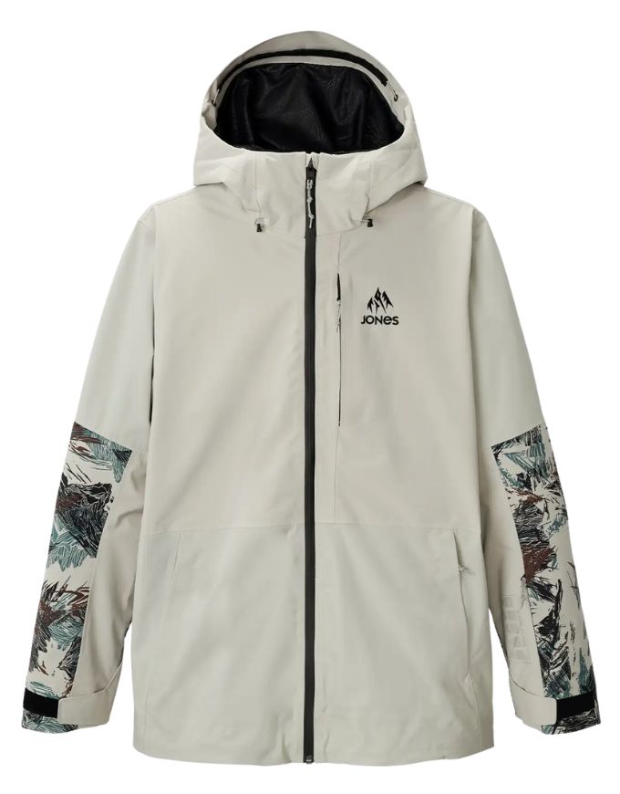 Jones MTN Surf Recycled Men's Jacket 2026 | Smoke Gray