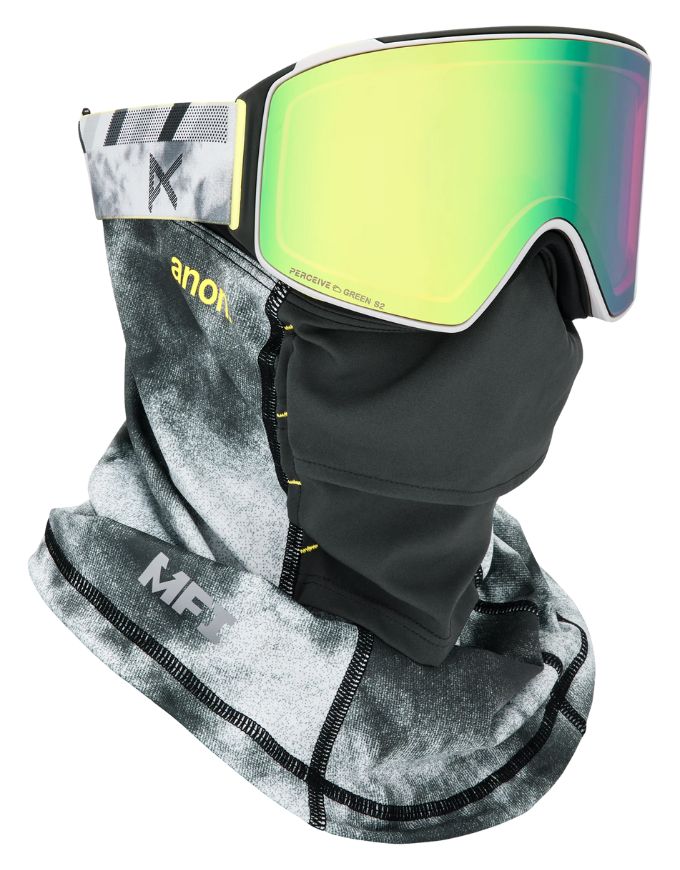 Anon M4 Cylindrical Goggle 2026 | Tilt Shift / Perceive Variable Green