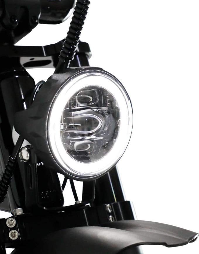 Fatboy Scrambler V3 Electric Bike | White Noise
