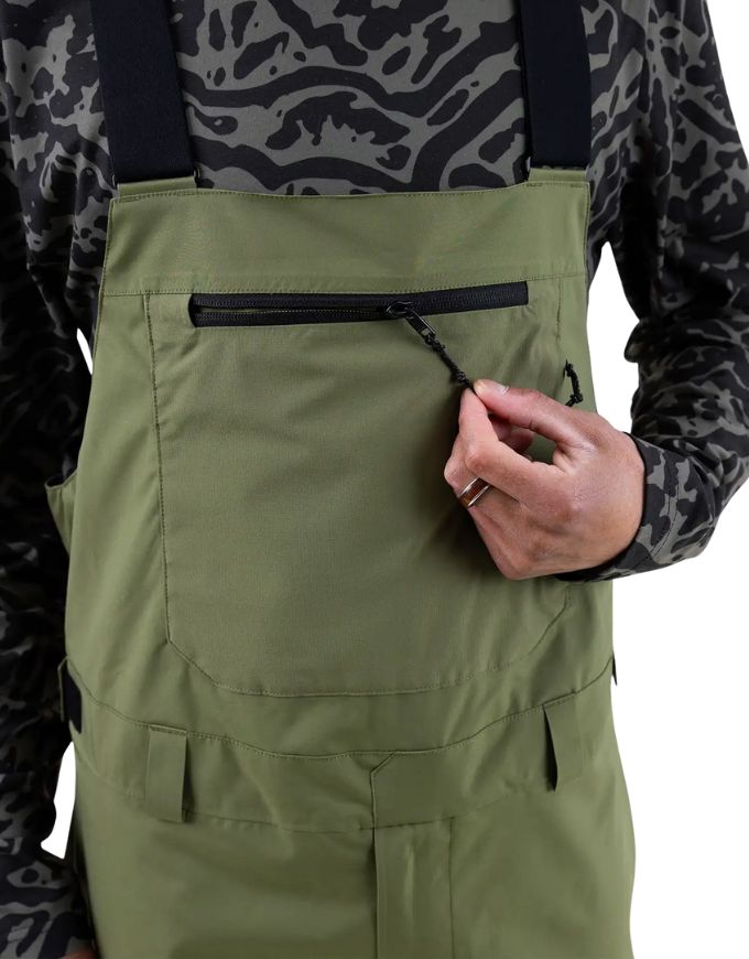 Jones MTN Surf Recycled Men's Bib 2026 | Stealth Black