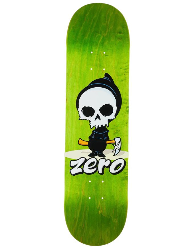 Zero Lil Reaper Skateboard Deck Green | 8.5"