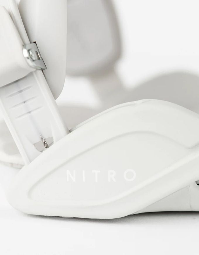 Nitro Fate Women's Snowboard Binding 2026 | Off-White