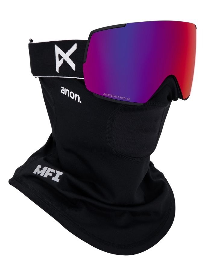 Anon M5 Goggle 2026 | Black / Perceive Sun Red