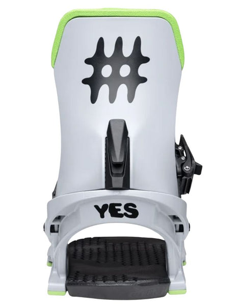 Yes Select Snowboard Binding 2026 | Yay Grey