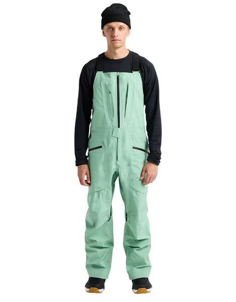 Men's Burton [ak] Freebird GORE‑TEX 3L Stretch Bib Pants 2026 | Soft Sage