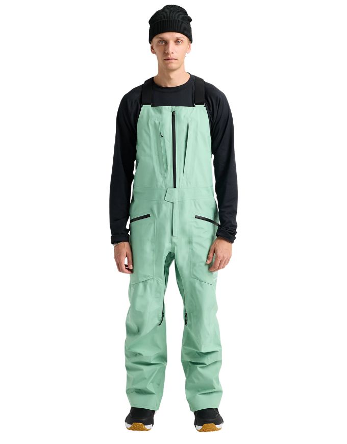 Men's Burton [ak] Freebird GORE‑TEX 3L Stretch Bib Pants 2026 | Soft Sage