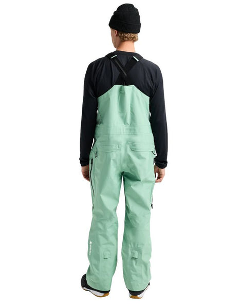Men's Burton [ak] Freebird GORE‑TEX 3L Stretch Bib Pants 2026 | Soft Sage