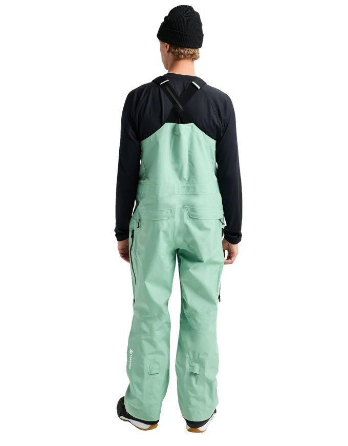Men's Burton [ak] Freebird GORE‑TEX 3L Stretch Bib Pants 2026 | Soft Sage