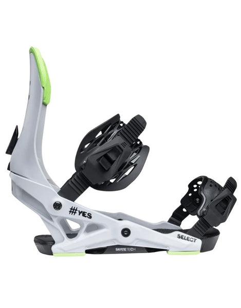 Yes Select Snowboard Binding 2026 | Yay Grey
