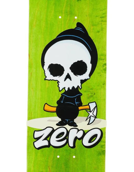Zero Lil Reaper Skateboard Deck Green | 8.5"