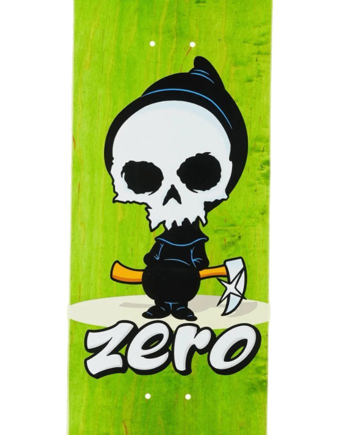 Zero Lil Reaper Skateboard Deck Green | 8.5"