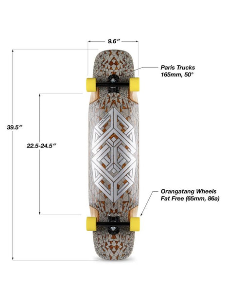 Loaded Tesseract II Complete Longboard Chroma | 39.5"