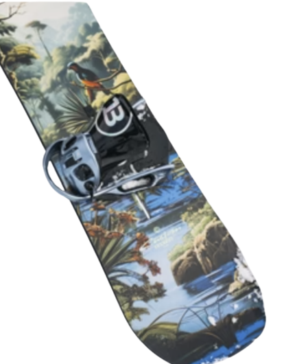 burton custom x flying v snowboard - multicoloured Burton Men's Custom Flying V Snowboard Jungle