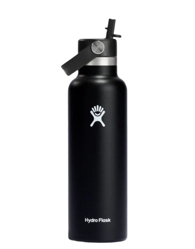 Hydro Flask 21oz Standard Flex Straw Cap | Black Black