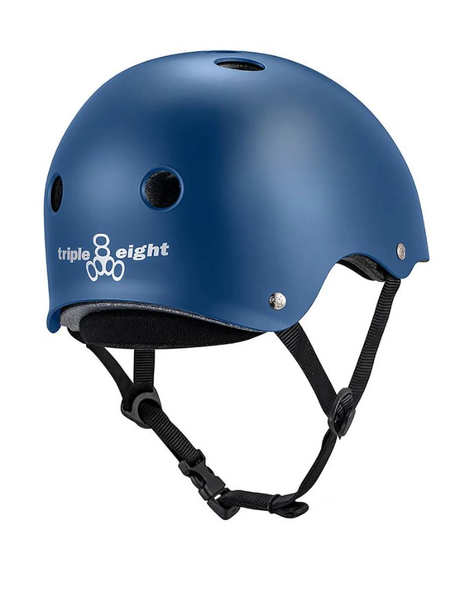 Triple 8 Deep Cover Certified Helmet | Matte Navy