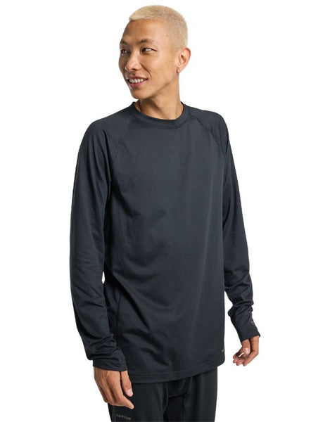 Burton Men's Midweight Base Layer Crew 2026 | True Black