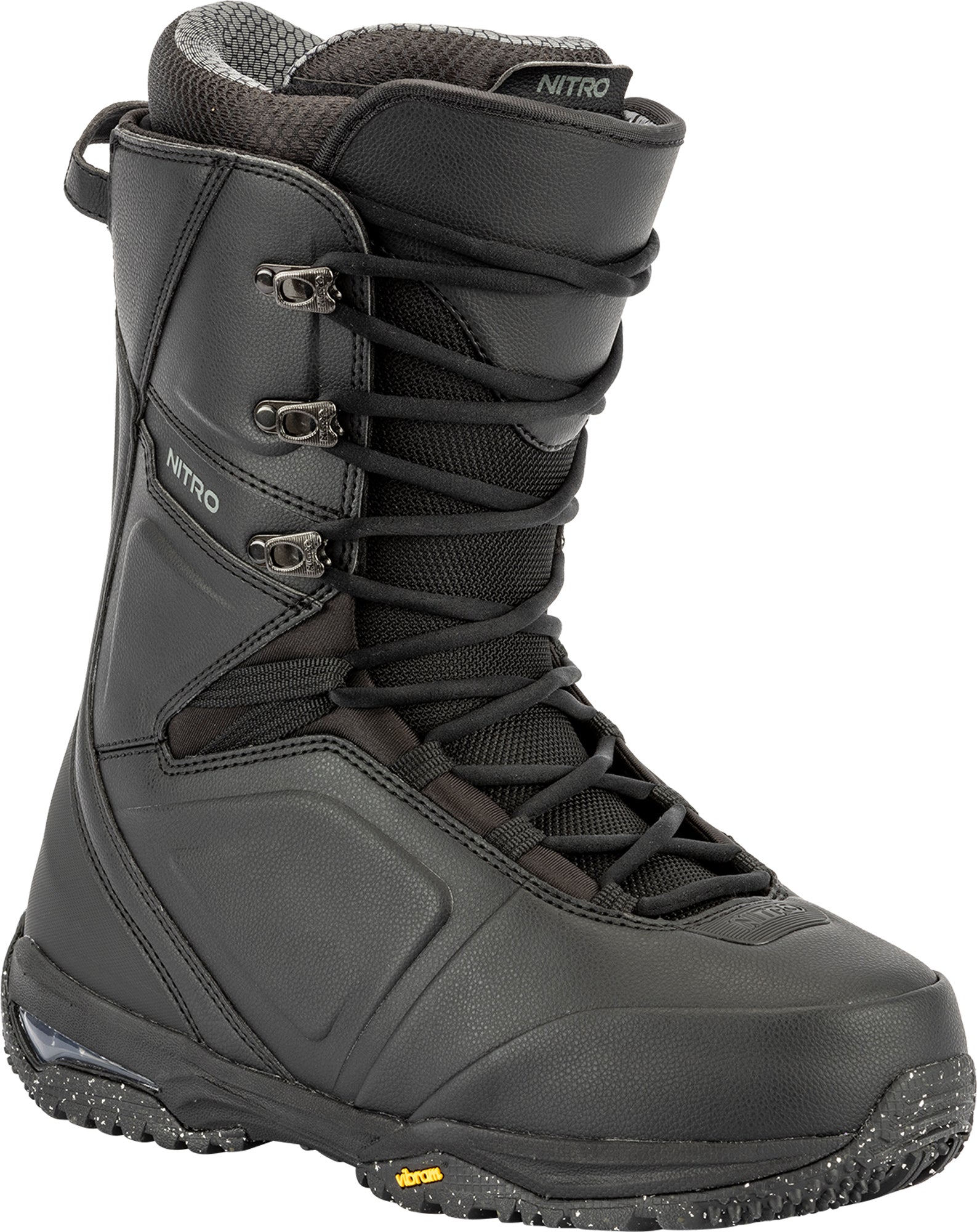 Nitro Team Lace Men's Snowboard Boots 2027 | Black