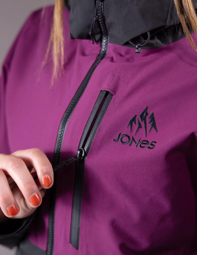 Jones Women's Mtn Surf Recycled Jacket 2025 | Deep Purple
