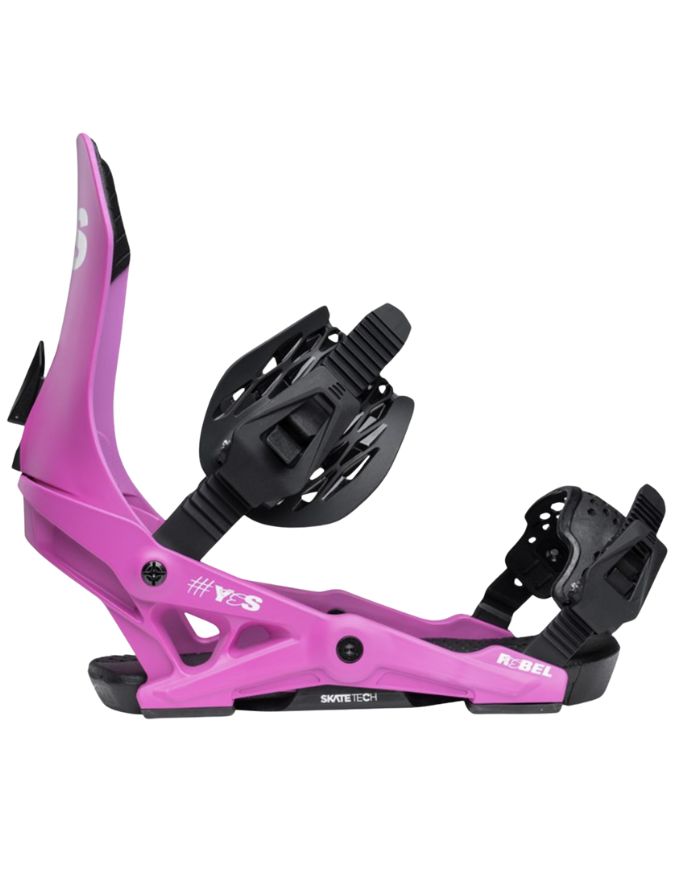 Yes Rebel Women's Snowboard Binding 2026 | Party Pink
