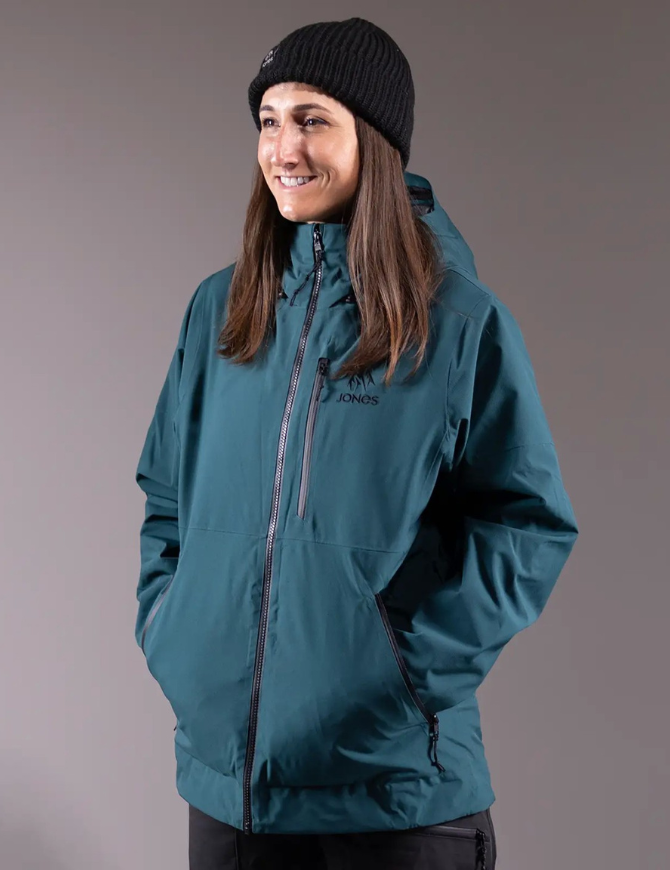 Jones Women's Mtn Surf Recycled Jacket 2025 | Pacific Teal