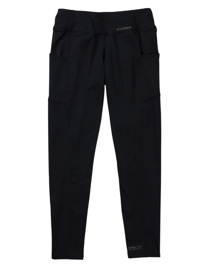Burton Women's Heavyweight X Base Layer Pant 2026| True Black