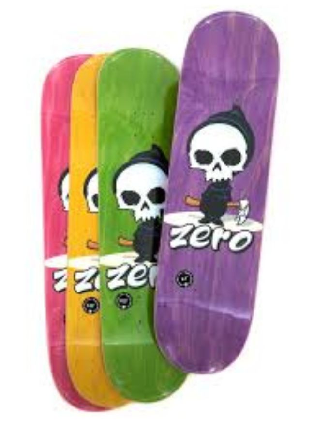 Zero Lil Reaper Skateboard Deck Green | 8.5"