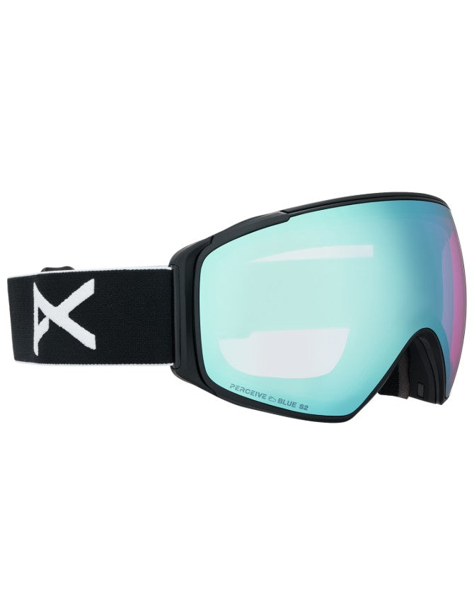 Anon M4S Toric Goggle Low Bridge 2027 | Black / Perceive Variable Blue