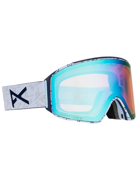 Anon M4 Cylindrical Goggle Low Bridge 2027 | LB Midnight Gus / Perceive Variable Blue