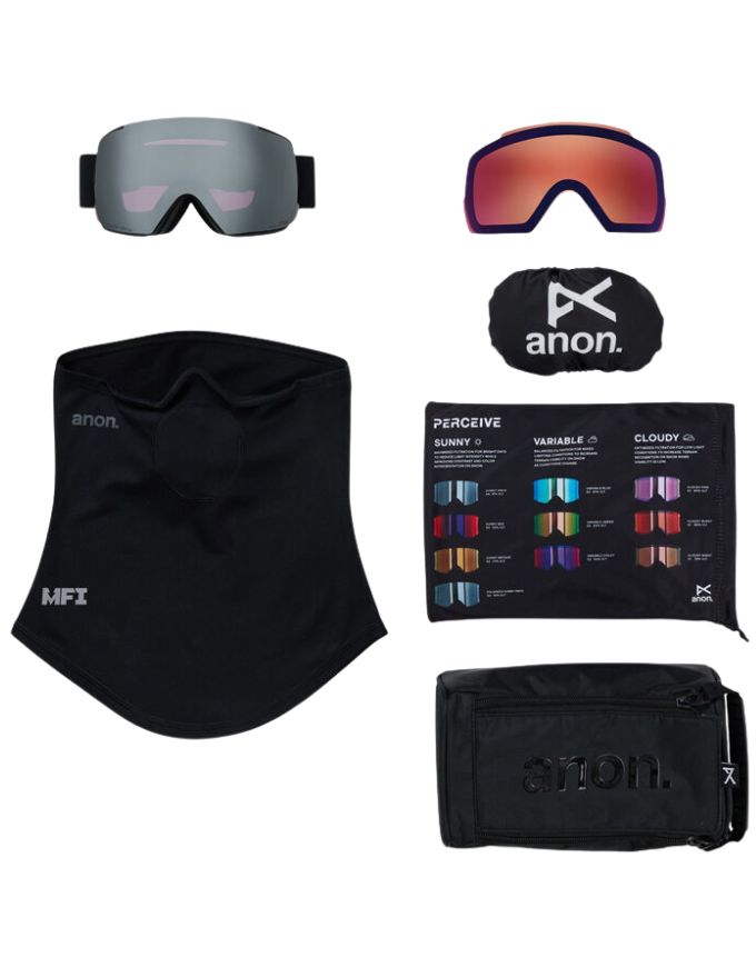 Anon M5S Goggle Low Bridge 2026 | Smoke / Perceive Sunny Onyx