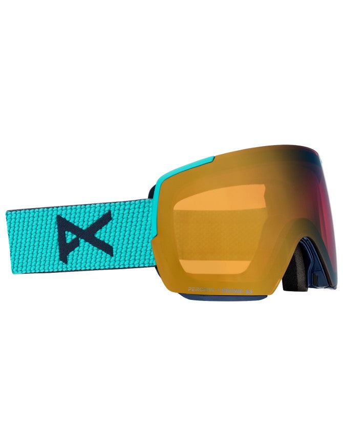 Anon M5S Goggle Low Bridge 2027 | Marine / Perceive Sunny Bronze