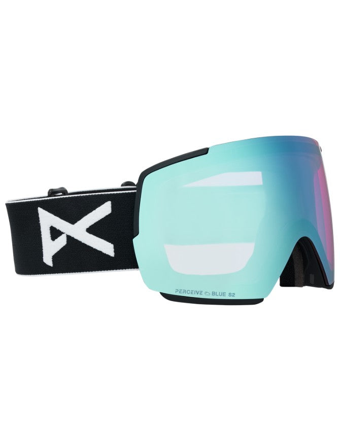 Anon M5 Goggle Low Bridge 2027 | Black / Perceive Variable Blue