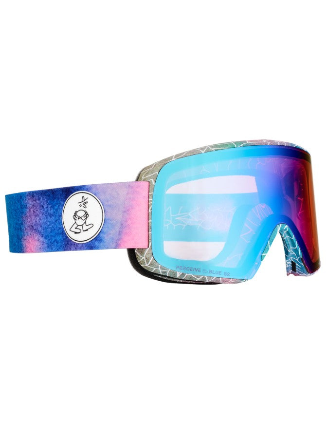 Anon M6S Goggle Low Bridge 2027 | LB Watercolor / Perceive Variable Blue