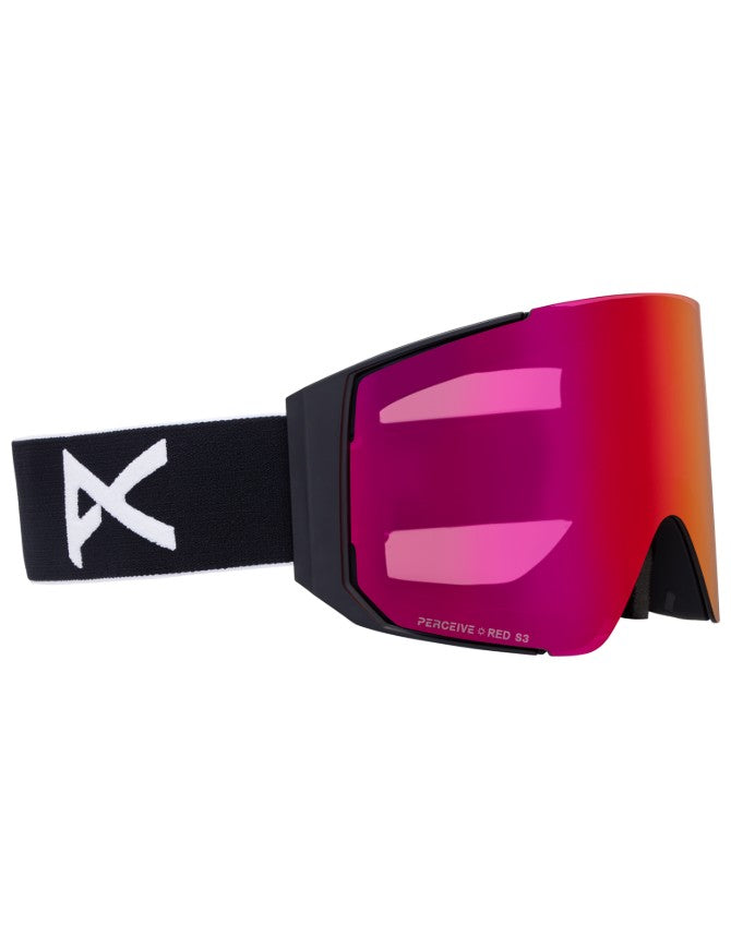 Anon Sync Goggle Low Bridge 2027 | Black / Perceive Sunny Red